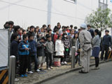 小学校 卒業記念植樹 1