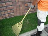 芝生のお手入れ サッチング